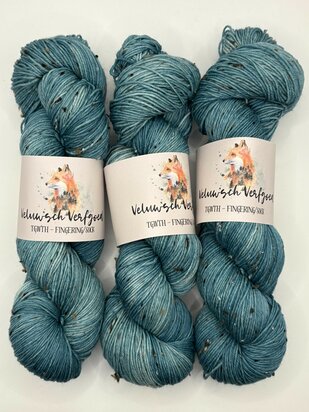 Veluwsch Verfgoed Sock tweed - Fresh Eucalyptusleaves