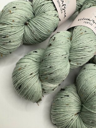 Veluwsch Verfgoed Sock tweed - Dried Sage