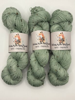 Veluwsch Verfgoed Sock tweed  - Gedroogde Salie