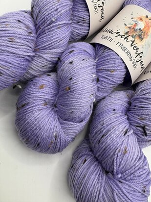 Veluwsch Verfgoed Sock tweed - Dried lavender