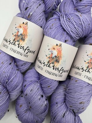 Veluwsch Verfgoed Sock tweed - Dried lavender