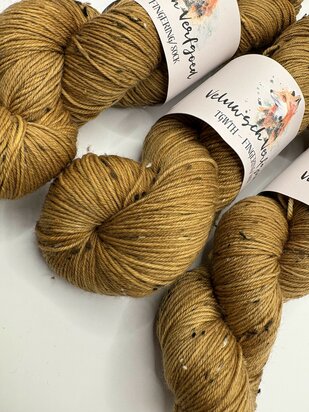 Veluwsch Verfgoed Sock tweed - Chestnut