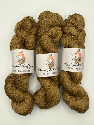 Veluwsch Verfgoed Sock tweed - Chestnut