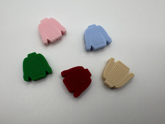 Knitting needle stoppers - Sweater