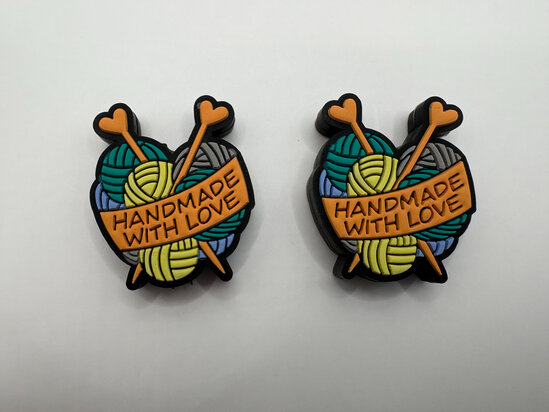 Knitting needle stoppers - Handmade with love