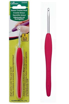 Clover Amour crochet needle - size 3,5mm