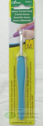 Clover Amour haaknaald - maat 4,5mm