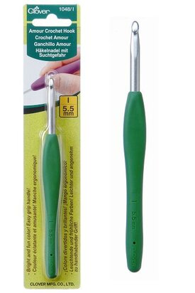 Clover Amour crochet needle - size 5,5mm