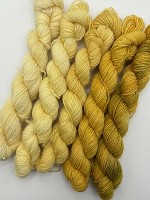 Veluwsch Verfgoed Sock mini fade set  - kleur Graanvelden