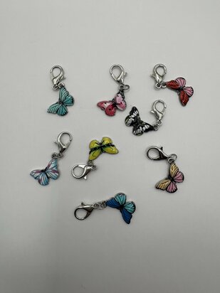 Stitchmarkers - butterflies - 4 pieces