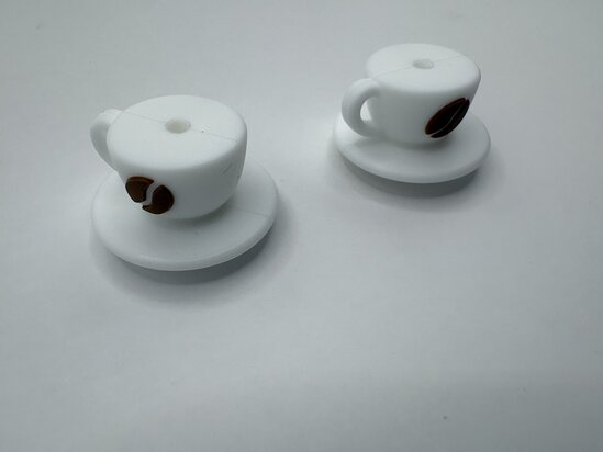 Knitting needle stoppers - Espresso cup