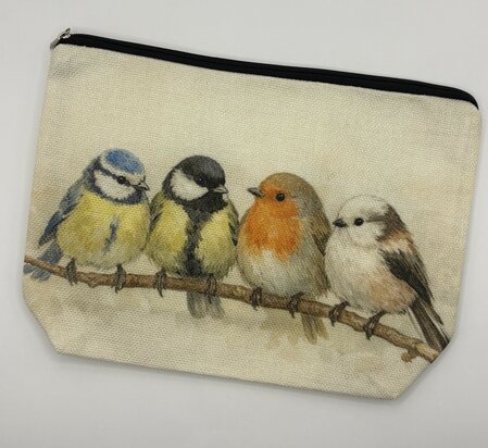 Project bag - vier vogeltjes
