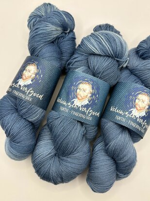 Veluwsch Verfgoed Sock - Starry night above the Rhone