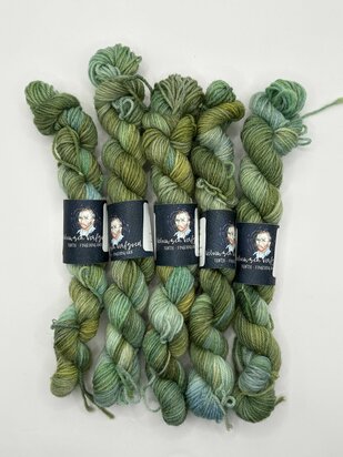 Veluwsch Verfgoed Sock mini  - Korenveld met cyprussen