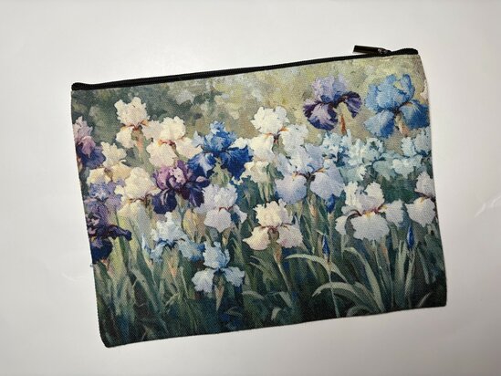 Project bag - Iris bloemen