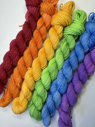 Veluwsch Verfgoed Sock mini set - rainbow