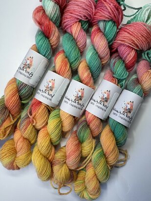 Veluwsch Verfgoed Sock mini  - color of the month May 2026 - Veluwsche friends - Mike's creative world