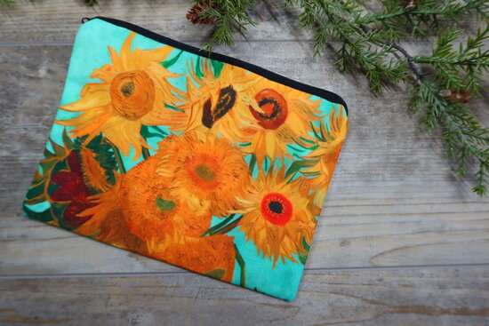 Project bag - van Gogh zonnebloemen - SALE