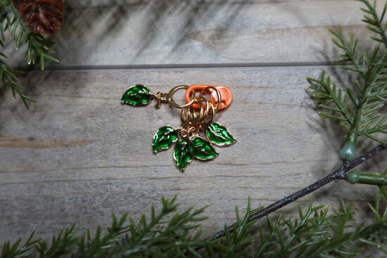 Stitchmarkers - Leaves - 5 pieces