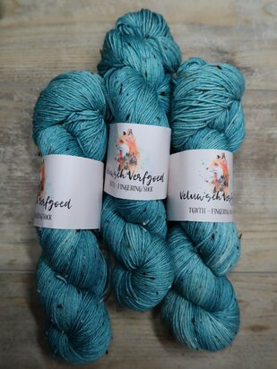 Veluwsch Verfgoed Sock tweed  - Verse eucalyptusbladeren