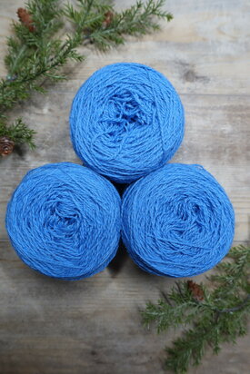 TGWTH & Aade - fingering uni - Capri blue