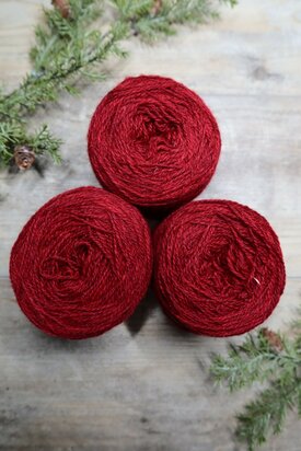 TGWTH & Aade - fingering uni - Berry Red