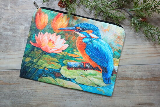 Project bag - IJsvogel