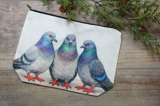 Project bag - pigeons