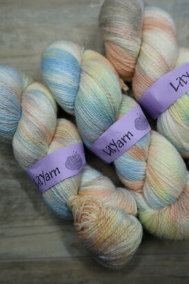 Lityarn wool - Soft rainbow - SALE