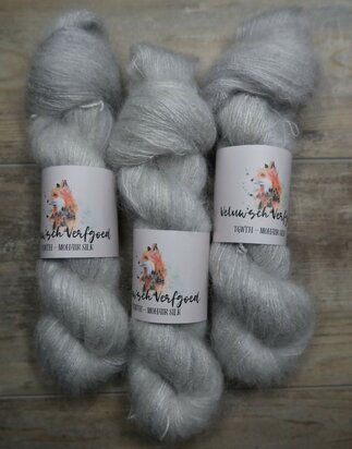 Veluwsch Verfgoed Mohair-Silk - Maanlicht - SALE