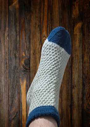 Veluwsch Verfgoed Basic Sock - White