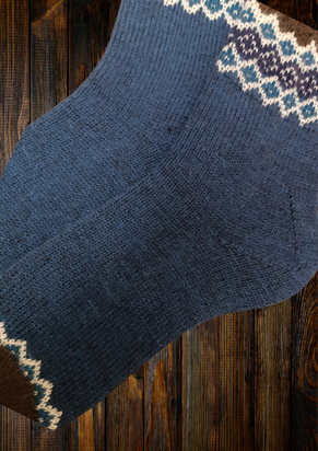 Veluwsch Verfgoed Basic Sock - Midnight blue