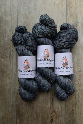 Veluwsch Verfgoed DK tweed  -Zwart anijszaad