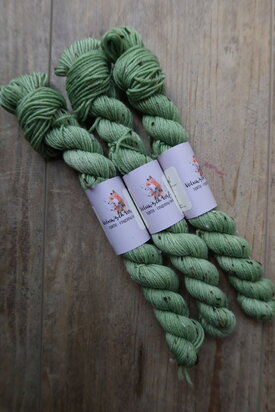 Veluwsch Verfgoed Sock mini tweed - Dried Sage
