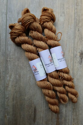 Veluwsch Verfgoed Sock mini tweed - Chestnut