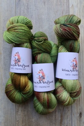 Veluwsch Verfgoed Sock - kleur van de maand Oktober 2026 - Veluwsche Herfst