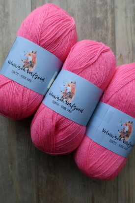 Veluwsch Verfgoed Basic Sock - Flamingo Pink