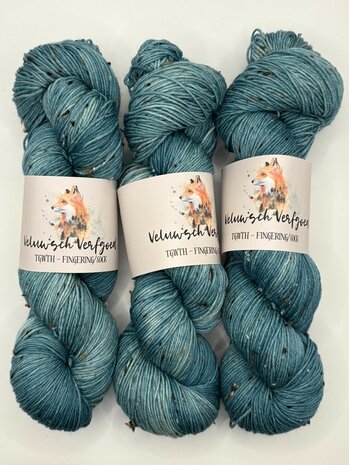 Veluwsch Verfgoed Sock tweed - Fresh Eucalyptusleaves