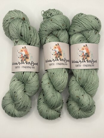 Veluwsch Verfgoed Sock tweed  - Gedroogde Salie