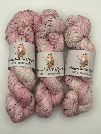 Veluwsch Verfgoed Sock tweed -Dried Rose petals