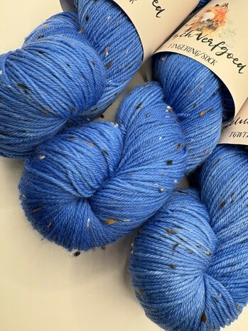 Veluwsch Verfgoed Sock tweed - Cornflower
