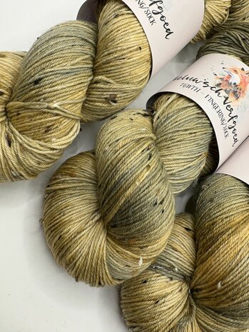 Veluwsch Verfgoed Sock tweed  -Kaneel schors