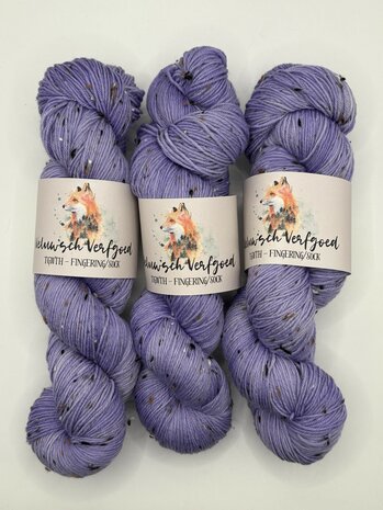 Veluwsch Verfgoed Sock tweed - Dried lavender