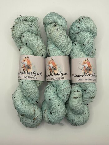 Veluwsch Verfgoed Sock tweed  -Hyacint