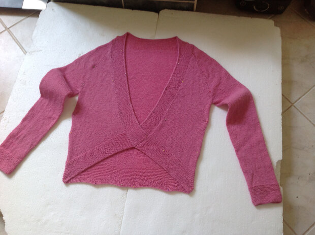 TGWTH & Aade - fingering uni - Flamingo pink