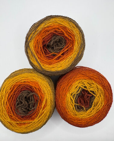 TGWTH & Aade - fingering verloop - Fall Spices