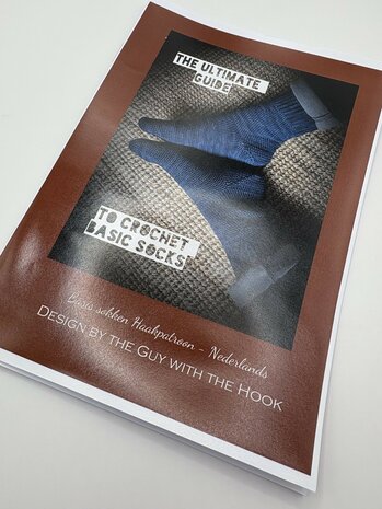 Pattern booklet Ultimate guide to crochet socks (only in Dutch language available)