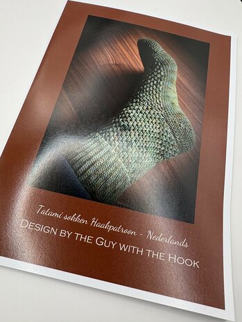 Pattern booklet Tatami socks (only in Dutch language available)