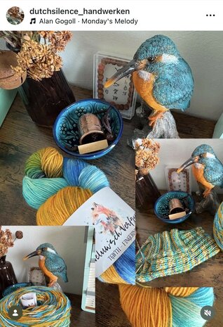 Veluwsch Verfgoed Sock  - IJsvogel