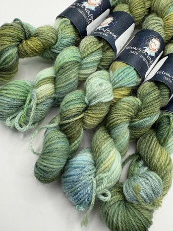 Veluwsch Verfgoed Sock mini - wheatfield with cyprus